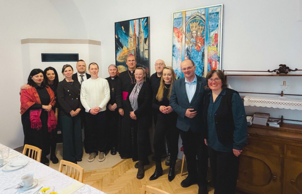 STRETNUTIE SO ZÁSTUPCAMI MÉDIÍ NA BISKUPSKOM ÚRADE