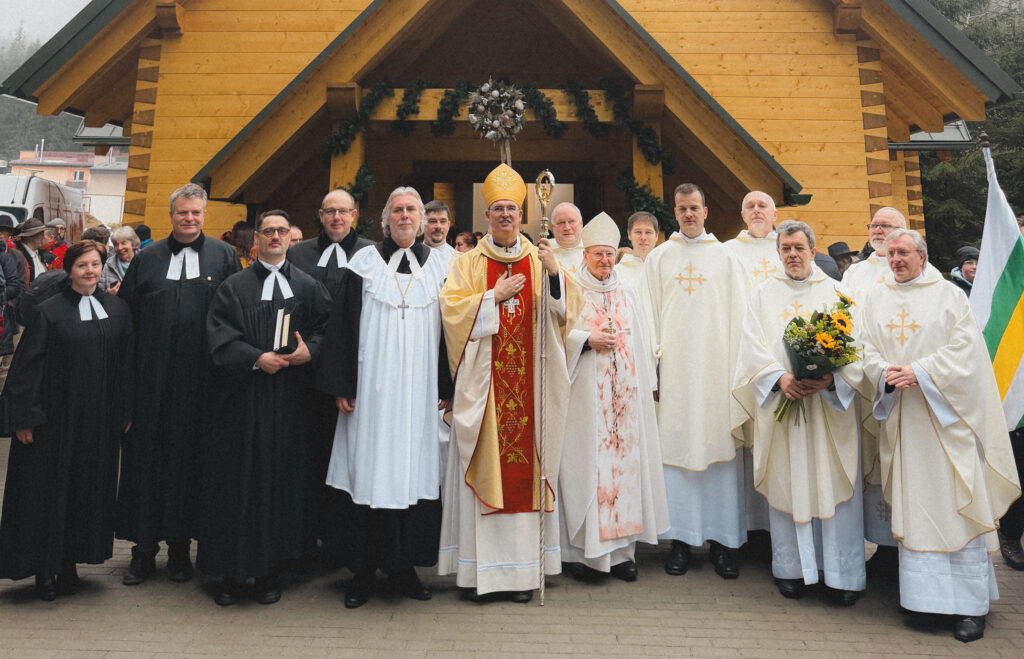 Príhovor Mons. Františka Trstenského počas požehnania ekumenického kostola v Demänovskej Doline (8.2.2026)