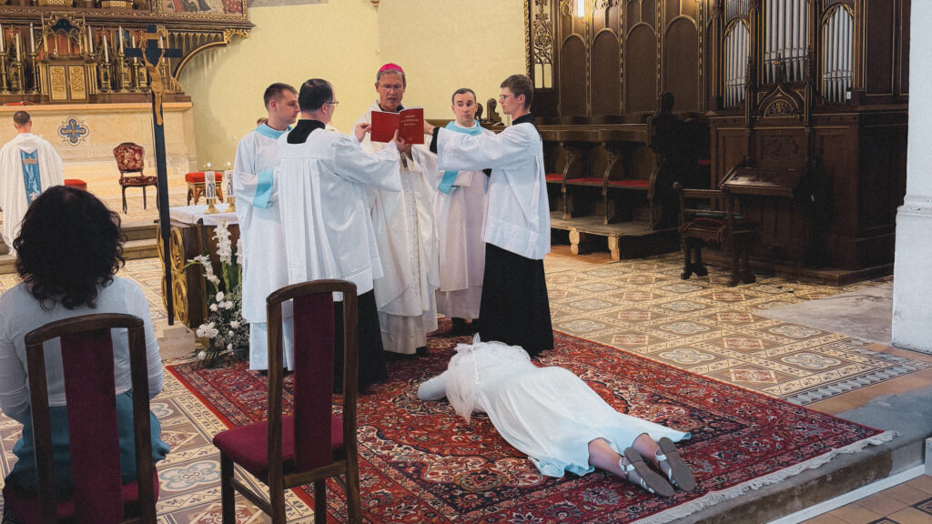 Homília Mons. Františka Trstenského pri zasvätení panny (Ordo virginum)